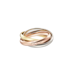 Trinity Ring Classic Model White Gold/Rose Gold/Yellow Gold