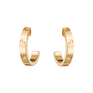 LOVE Hoop Earrings Small Model