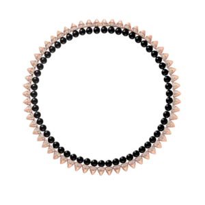 Clash De Cartier Necklace Flexible Onyx Extra-large Model Diamonds