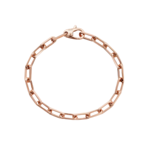 Santos De Cartier Bracelet Chain Medium Model Rose Gold