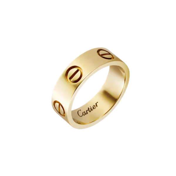 LOVE Ring Classic Model Yellow Gold