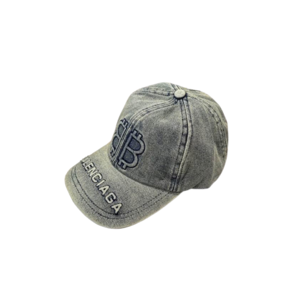 Balenciaga Denim Baseball Cap