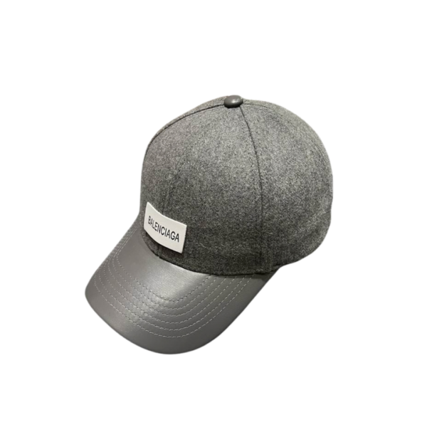 Balenciaga Wool Cap Gray
