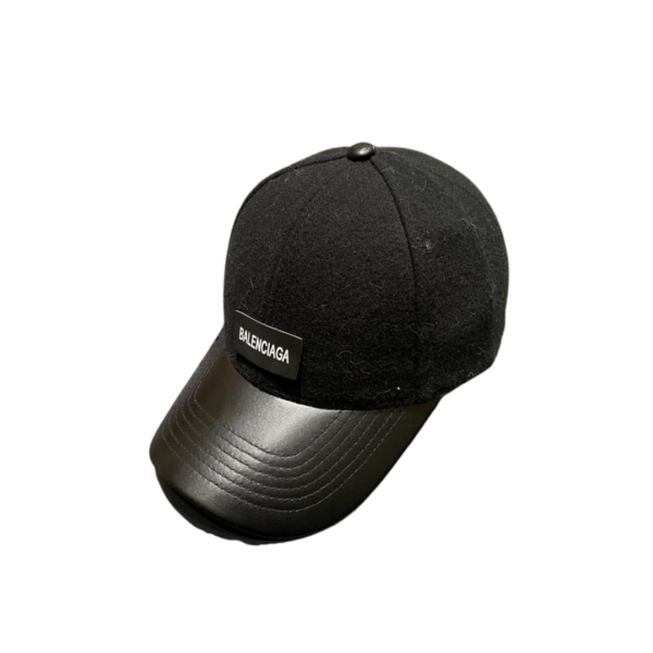 Balenciaga Wool Cap Black