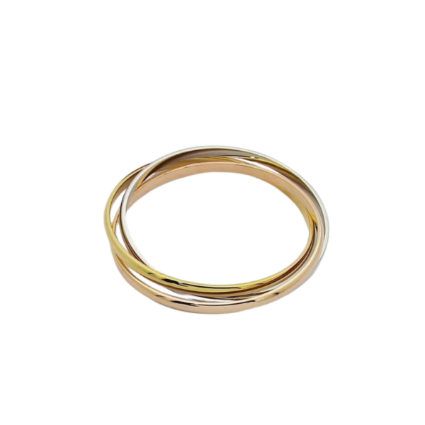 Bracelet Set Yellow Rose White Gold Tones